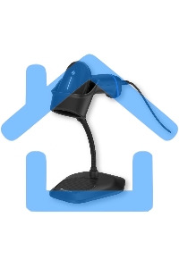 Сканер штрих-кода ручной Newland HR2000 2D имидж, проводной, RS232, USB, черный