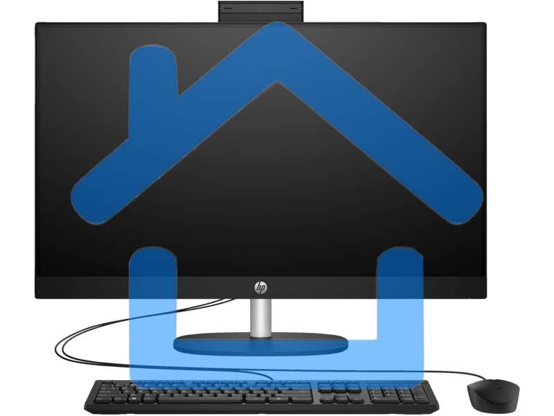 Моноблок HP All-in-One 27-cr1004nh 27