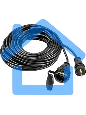 Удлинитель-шнур RC 315, 20 м, 3700 Вт, 1 гнездо, IP44, КГ 3х1,5 мм2, STAYER