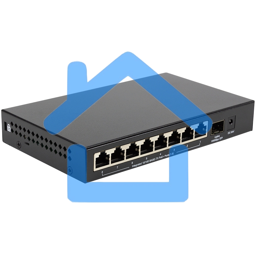 Коммутатор РоЕ OS1209P/80W/A1A