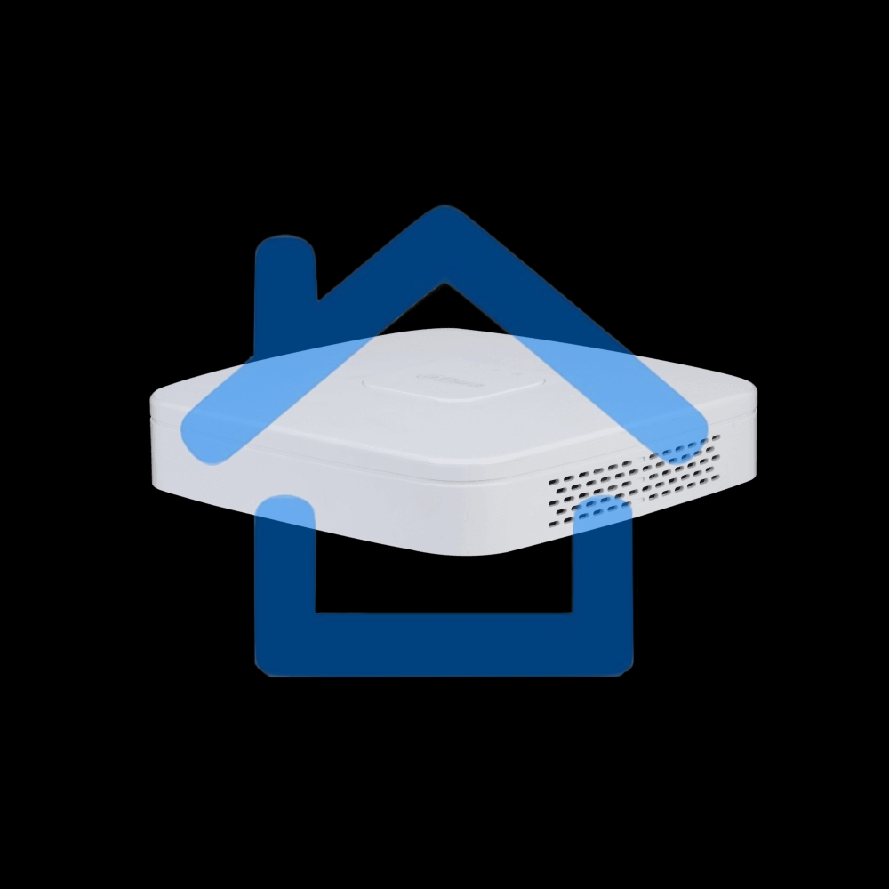 Видеорегистратор Dahua DHI-NVR2104-I2 4-канальный IP-видеорегистратор 4K и H.265+, ИИ