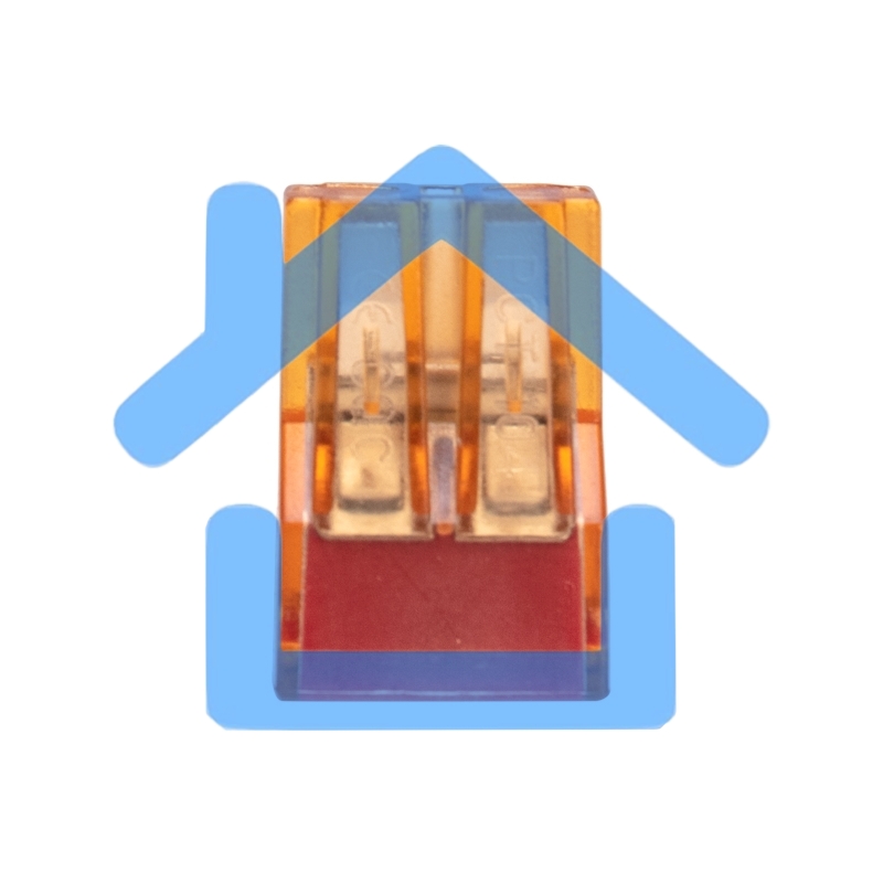 Экспресс-клемма СМК 773-604 с пастой, 4-проводная 0,75-4 мм² (50 шт/уп) Rexant
