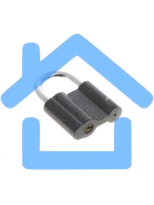 Замок СИБРТЕХ навесной ЗН2-М1,60 мм91611