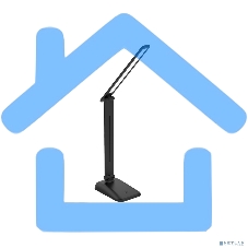 Светильник настольный UF-732 С02 LED 7Вт 3 ур. ярк. черный Ultraflash 14182