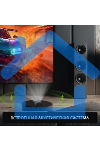 Проектор Cactus CS-PRU.03B.WUXGA-A DLP 6500Lm (1920x1080) 2000:1 ресурс лампы:30000часов 1xUSB typeA 1xHDMI 1.5кг