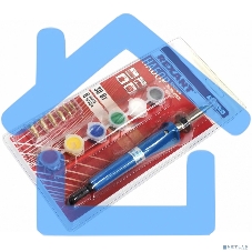 Выжигатель Rexant (набор паяльник-выжигатель), 7 насадок, подставка, кисточка, краски 230 В/30 Вт