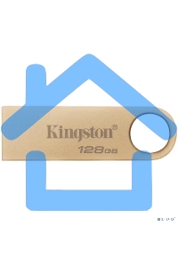 Флешка USB Kingston 128 Gb DataTraveler SE9 DTSE9G3/128 Gb USB 3.0 золотистый