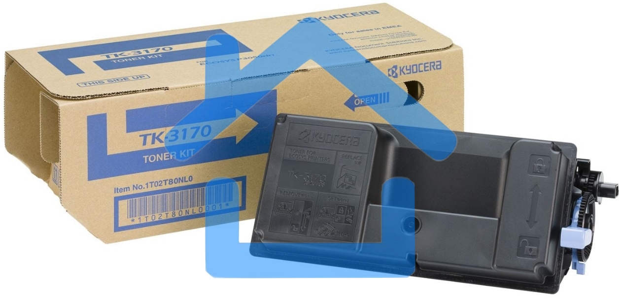 Картридж лазерный Kyocera TK-3170 (1T02T80NL0/1T02T80NL1) черный для P3050DN/P3055DN/P3060DN 15500 стр.