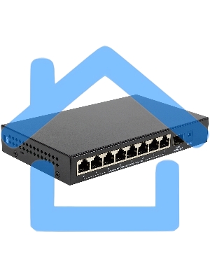 Неуправляемый 9-портовый PoE-коммутатор ORIGO OS1209P/A1A 10/100 Мбит/с