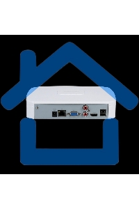 Видеорегистратор Dahua DHI-NVR2104-I2 4-канальный IP-видеорегистратор 4K и H.265+, ИИ