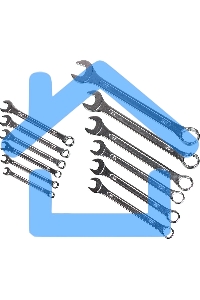 Набор комбинированных ключей ВИХРЬ 12 шт. 6-22 73/6/5/8