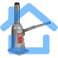 Домкрат гидравлический бутылочный Matrix, 5 т, h подъема 197–382 мм