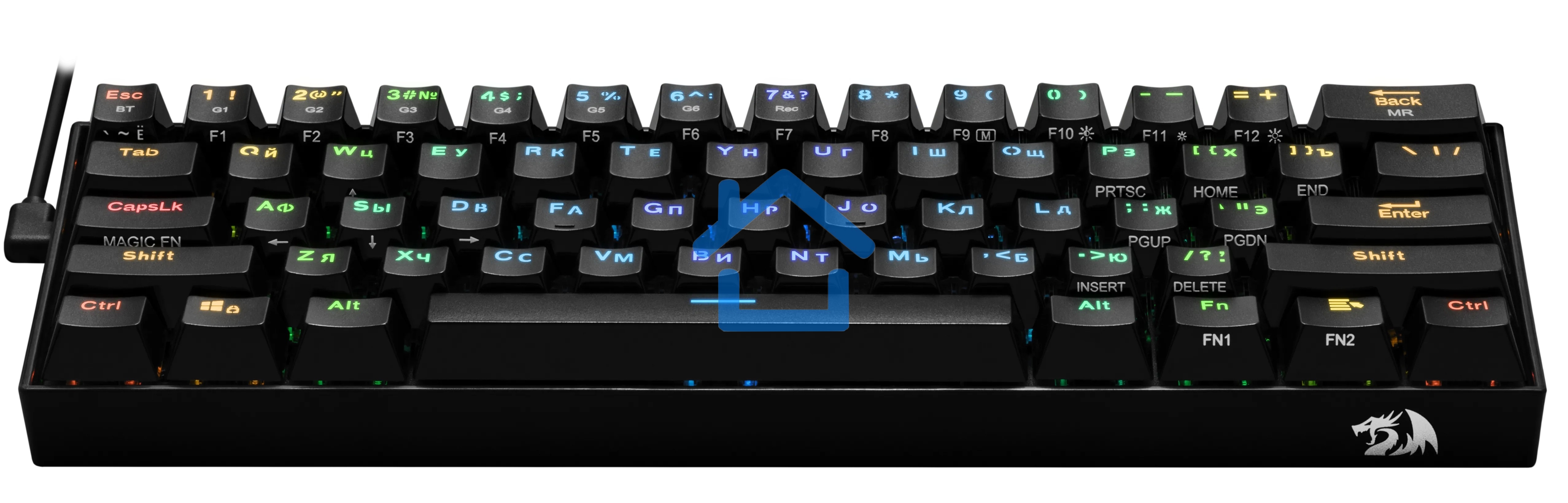Беспроводная клавиатура Defender DRACONIC RU