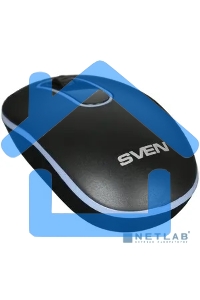 Мышь проводная SVEN RX-90 черный, 1000 dpi, USB, кнопки - 3