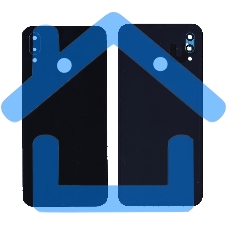 Задняя крышка для Huawei P20 Lite синяя