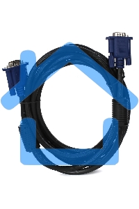 Кабель монитор-SVGA card (15M-15M) 3.0м 2 фильтра VCOM