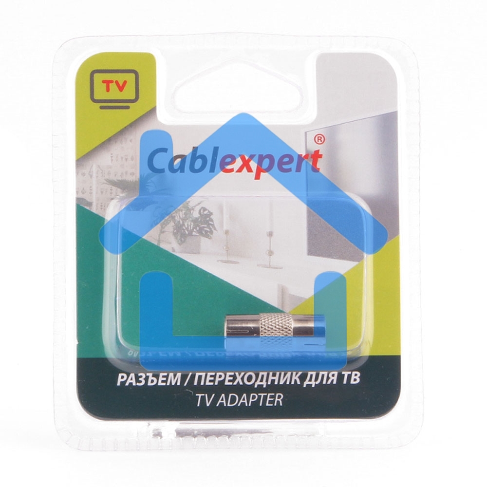 Переходник Cablexpert APL-TVFTVF-01, TV (мама) / TV (мама), блистер