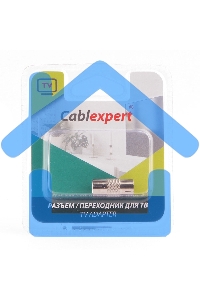 Переходник Cablexpert APL-TVFTVF-01, TV (мама) / TV (мама), блистер