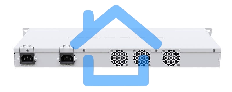 Коммутатор в стойку MikroTik CRS326-24S+2Q+RM, 24х SFP+, 2x QSFP+