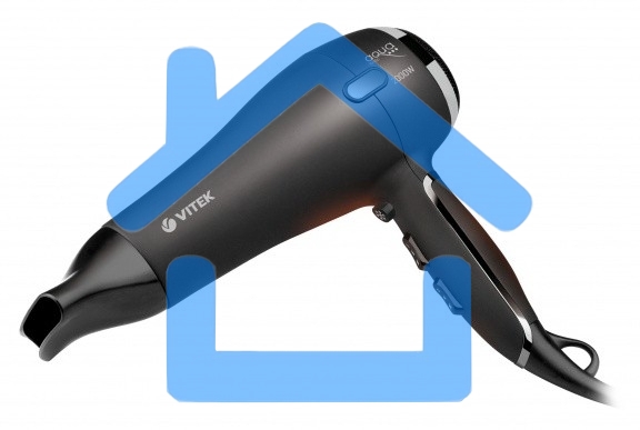 Фен Vitek VT-1301 (MC) черный