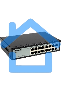 Неуправляемый коммутатор ORIGO OS1216/A1A 16x100Base-TX, корпус металл