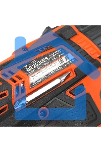 Дрель-шуруповерт Patriot BR 203UES, Аккумуляторная, 20В, 2 АКБ, Кейс