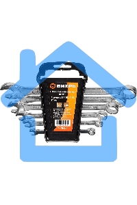 Набор комбинированных ключей 6 шт. 6 - 17