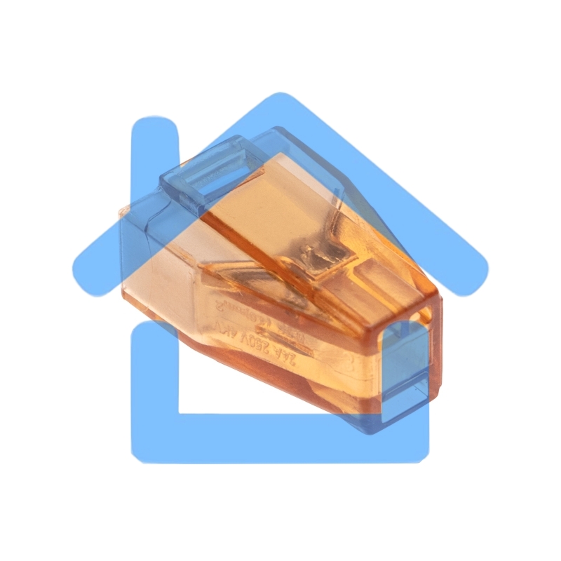 Экспресс-клемма СМК 773-602 с пастой, 2-проводная 0,75-4 мм² (50 шт/уп) Rexant