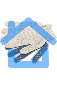 Перчатки трикотажные, ПВХ-покрытие 