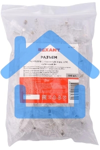 Джек комп. 8P-8C кат.5е Rexant 05-1021