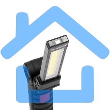 Фонарь многофункциональный с магнитом, крюком и клипсой, маленький Rexant