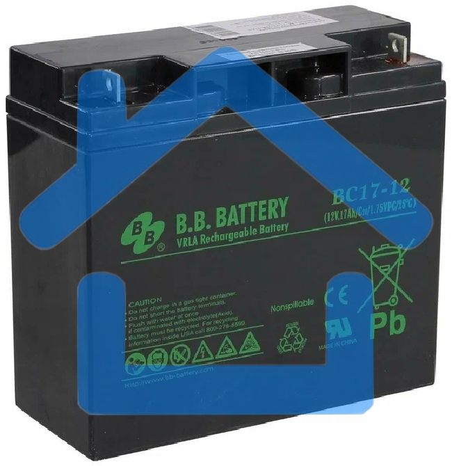 Батарея B.B. Battery BC 17-12 (12V 17Ah)