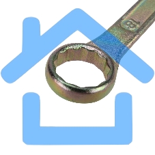 Ключ комбинированный Rexant 18 мм, желтый цинк