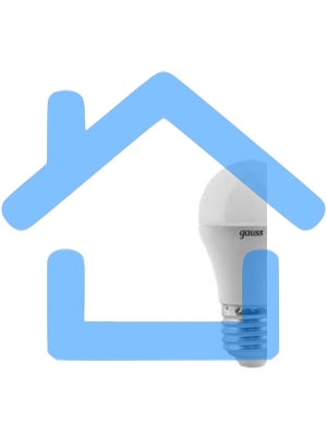 Лампа светодиодная Gauss LED Шар E27 6.5W 520lm 3000K 1/10/50