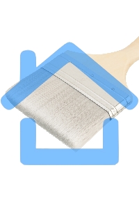 Кисть плоская для лаков 