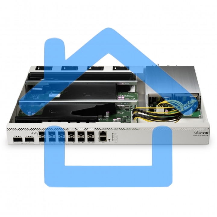 Роутер MikroTik CCR2216-1G-12XS-2XQ 10/100/1000BASE-TX/SFP серый