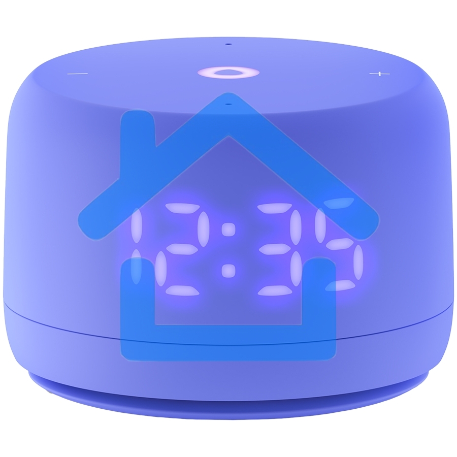 Умная колонка Yandex Станция Лайт 2 Алиса фиолетовый 6W 1.0 BT/Wi-Fi 10м