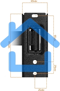 Кронштейн для телевизора Buro MF1 черный 13