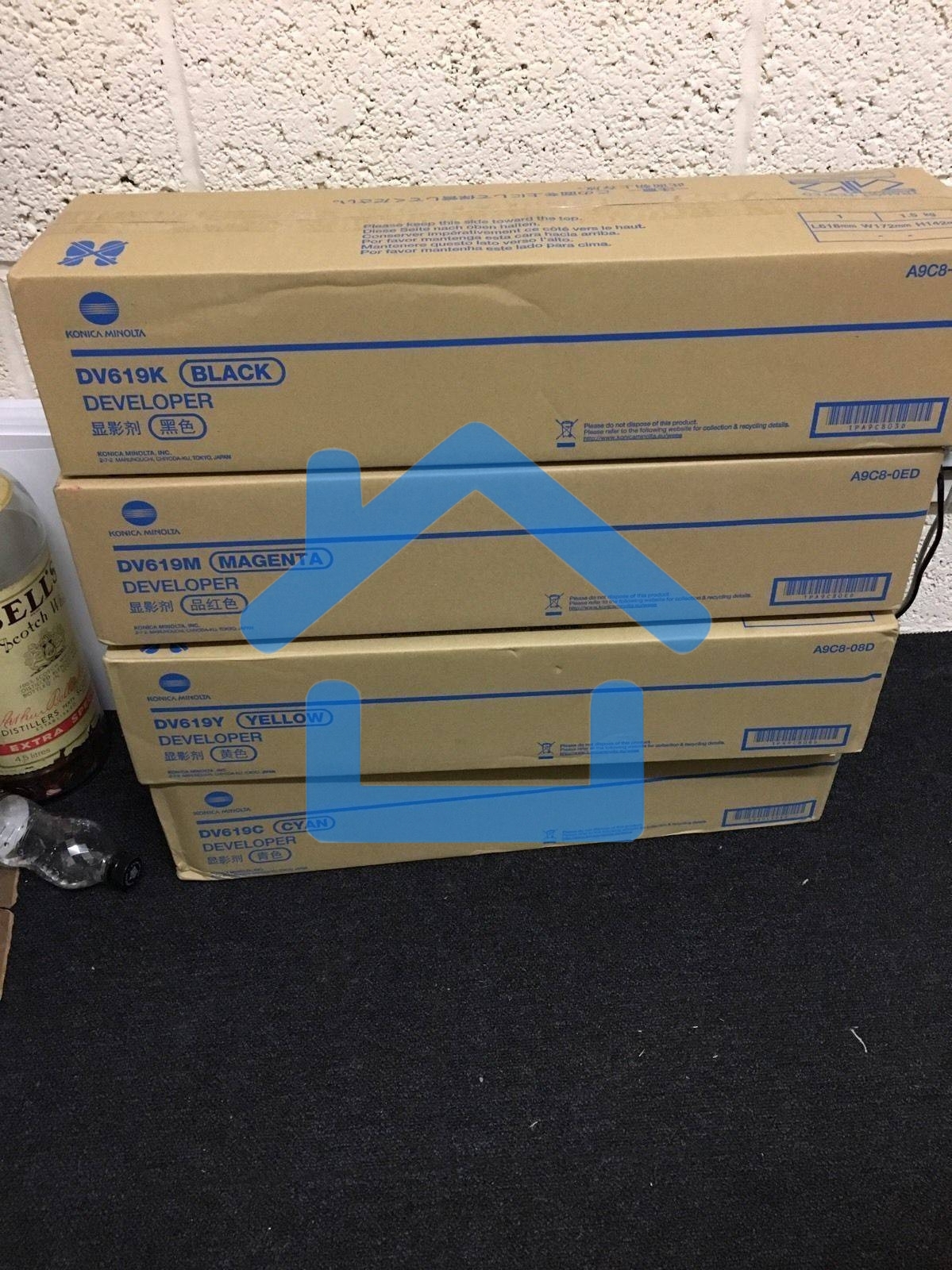 Блок проявки Konica-Minolta bizhub 458/558/C458/C558/C658 черный DV-619K