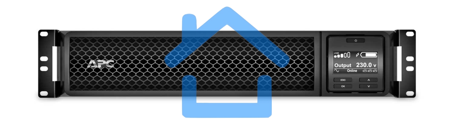 Источник бесперебойного питания APC Smart-UPS SRT SRT1500RMXLI 1500Вт 1500ВА черный