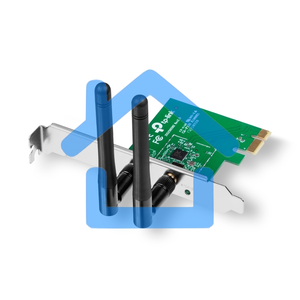 Сетевой адаптер TP-Link SOHO TL-WN881ND Адаптер 300Mbps Wireless N PCI