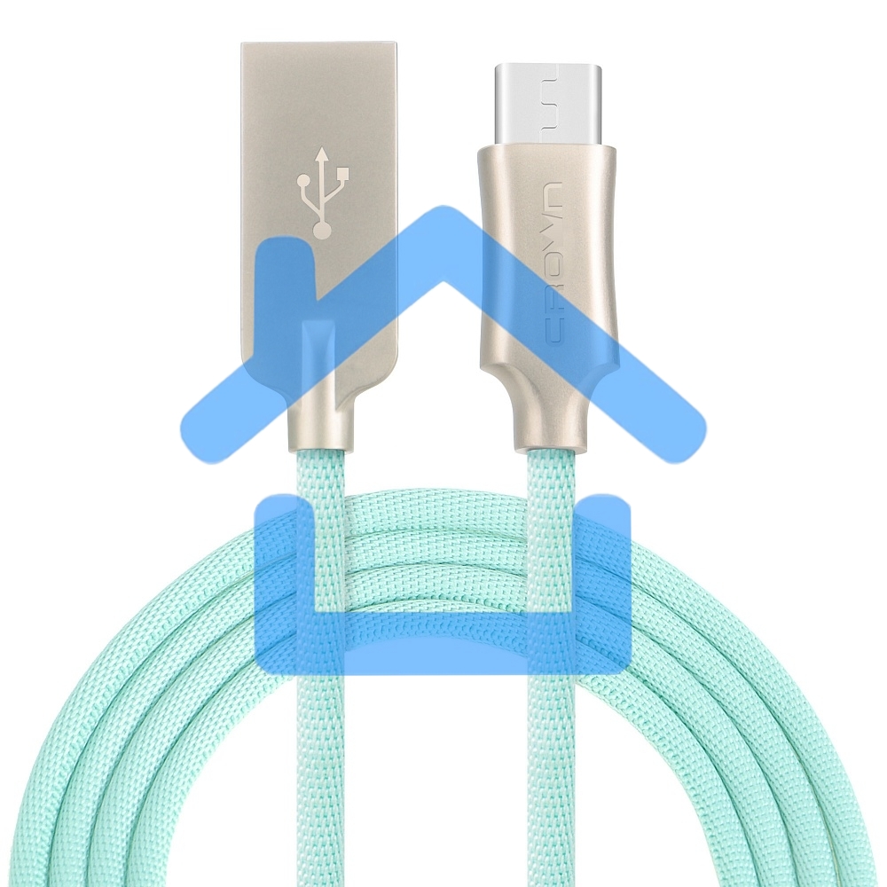 Кабель Crown USB - USB Type-C CMCU-3132C light blue