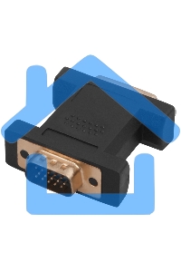 Переходник Rexant (17-6808) ПЕРЕХОДНИК шт.VGA - гн.DVI-I позолоченный GOLD