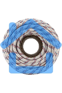 Фал плетеный СИБРТЕХ 93968 24-прядный полипропиленовый с сердечником 12 мм, бухта 100 м, 1000 кгс, Россия