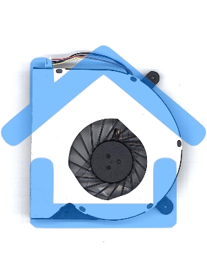 Вентилятор (кулер) для ноутбука Asus ROG G750 GPU (15мм) 5V