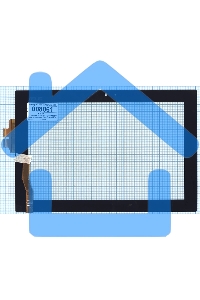 Сенсорное стекло (тачскрин) для Asus Padfone A66 station, черное