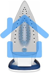 Утюг Tefal FV5736E0 2500Вт, 220г, синий