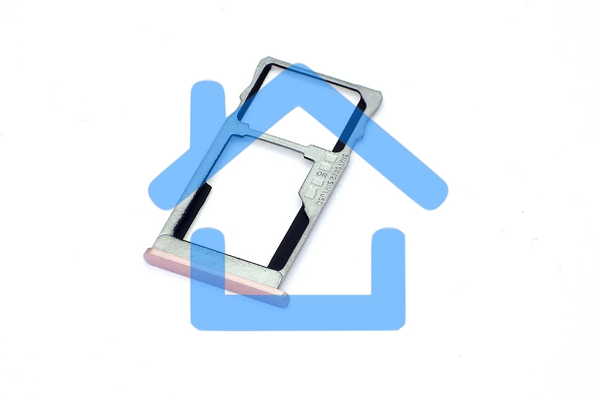 Лоток для SIM-карты Meizu U20 розовый