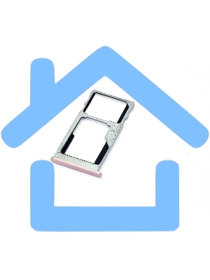 Лоток для SIM-карты Meizu U20 розовый