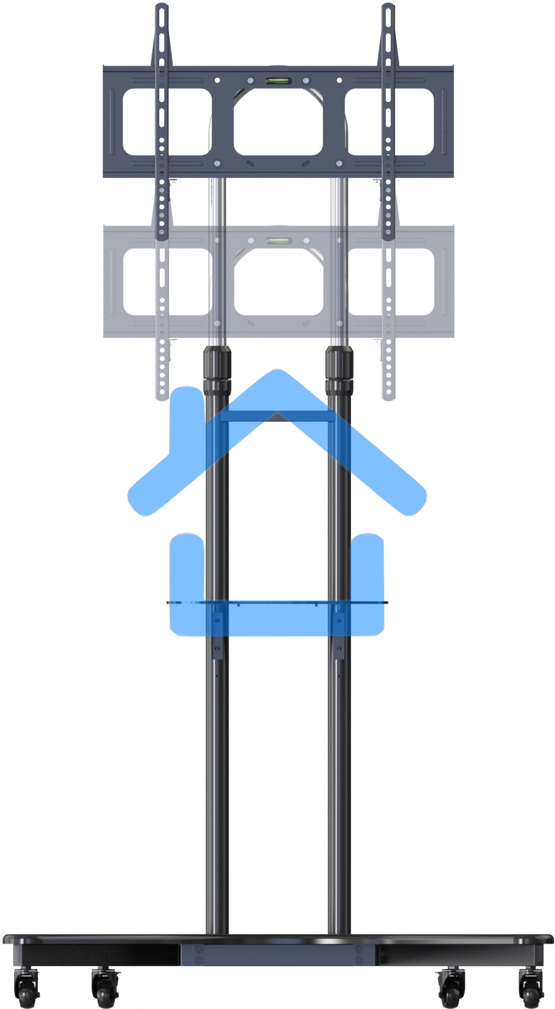 Стойка для телевизора Cactus CS-ST31 черный 37
